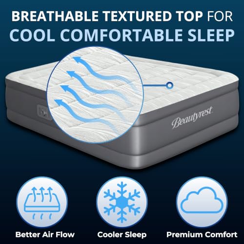 Beautyrest EverFirm 24" Queen Size Premium Air Mattress Adjustable Comfort by Beautyrest - Used condition - Image 4