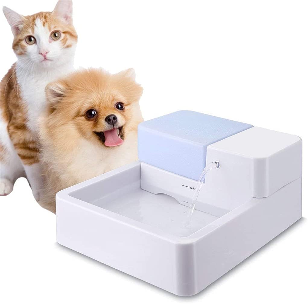 Cats Water Dispenser LED Lighting Automatic Pet Dog Feeder 1.8L Fountain Supplies Quiet Drinking Bowl Accessories