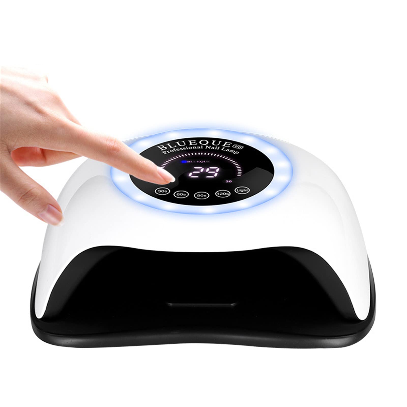 ZYC 168W Nail Lamp Lamp Terapy Machine LED Light UV Naving Light Naving Machine Macchina per Lampada a Secco rapido Phototerapia Asciugini