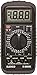 Elenco M-2666K, 3-1/2" Digit 1999 Count AC/DC Current & Capacitance Meter with Transistor/Diode Test, Unassembled, Pack of 8 pcs