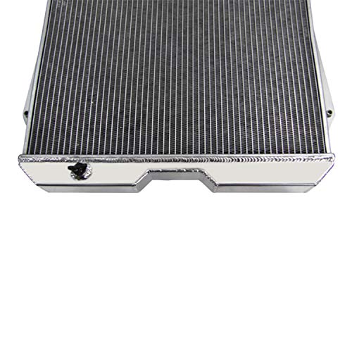 Alloyworks 4 Row All Aluminum Radiator For 1943-1948 Chevy Car Sedan Coupe 6Cyl / Chevy Engine #TOP7