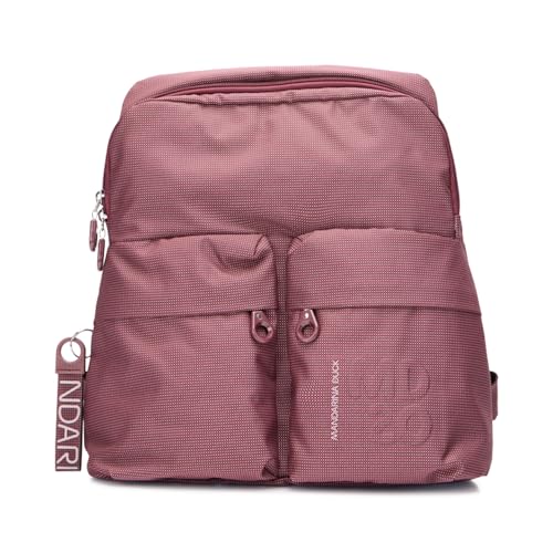 Zaino realizzato in Mitrix, storico materiale del marchio Mandarina Duck