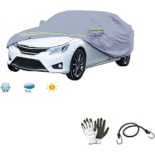 Compatible with Honda HR-V 1.5 i-VTec Elegance Navi ADAS Car Cover Nylon Waterproof Car Cover Size L Anti Scratch Hood 432 x 185 x 120 cm Universal