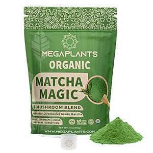 Megaplants Matcha Magic 5 Mushroom Blend