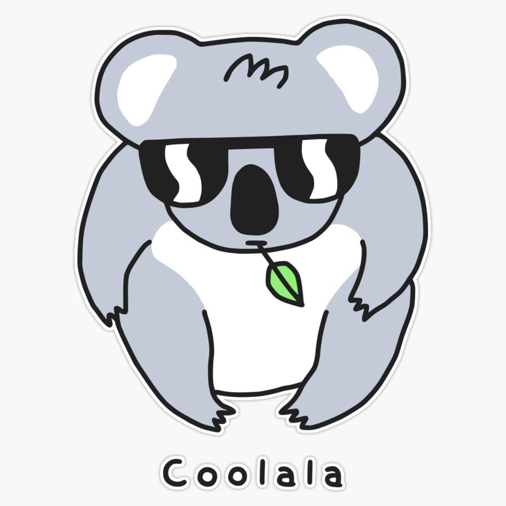 Coolala Vinyl Waterproof Sticker Decal Car Laptop Wall Window Bumper Sticker 5"