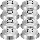 Pinkunn 8 Pack Griddle Basting Cover, 12 Inch Melting Dome Set