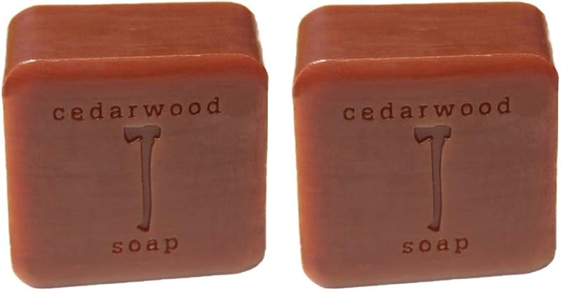 Sabonete Kalastyle com fragrância de cedro, 5,8 oz, pacote com 2