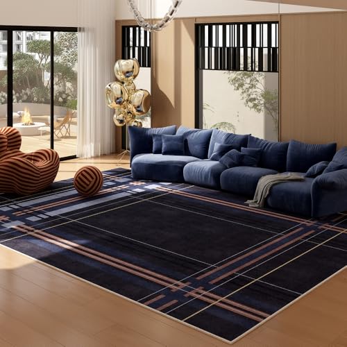Tapis de chambre rétro imperméable lavable 80x120 doux grand format - 2