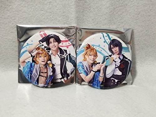 Amazon ミュージカル 刀剣乱舞 静かの海のパライソ 缶バッジ ペア 豊前江 松井江 浦島虎徹 立花裕大 笹森裕貴 糸川耀士郎 2種セット 戦闘 刀ミュ アニメ 萌えグッズ 通販