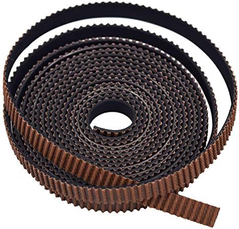 GT2 Timing Belt 6mm Width 2mm Pitch Glass Fibre Pull Strin Wear-resistant Rubber Tooth Surface for 3D Printers Prusa i3 Anet A8 A6 Anycubic i3 Mega Creality Ender 3/5-2M