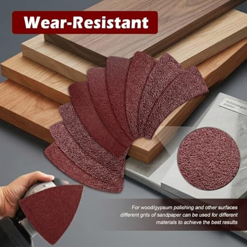 Towbluii Multitool Sanding Pads for Detail Work
