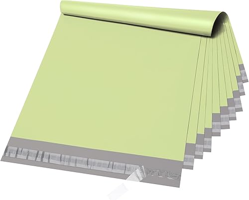 Miniatura 16 de Metronic 300 bolsas de envío de 14.5x19, sobres de polietileno grandes para suministros de pequeñas empresas, bolsas de polietileno blancas