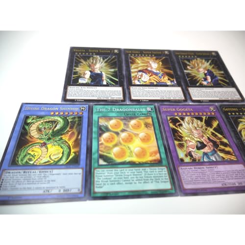 WAIFUWORLD SHOP YGO x DBZ 2-Player Playset | Z-Fighter Deck | Yu-Gi-Oh! Deck im Theme Dragonball Z | Trading Card Game | Dragonball Karten | 1 x 1 Deck – Bild 5