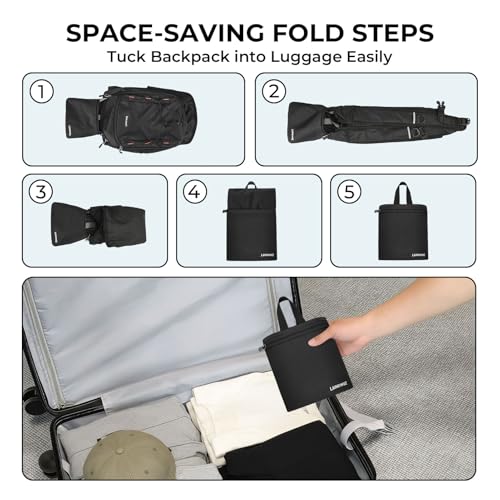 Small Hiking Backpack 13L Lightweight Foldable Travel Daypack for Men Women - image 8