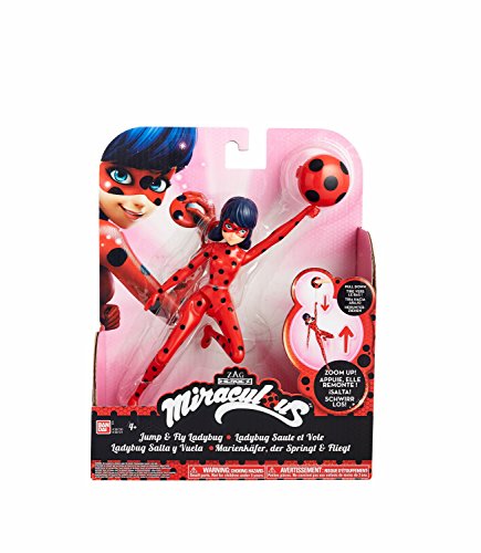 Miraculous 7.5-Inch Jump And Fly Ladybug Action Doll #TOP5