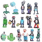juguetes zombies contra plantas  Honeytoy Plants vs Zombies Serie de Juguetes Show de Personajes Serie de Juguetes PVC Toys (B)