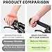 MIOLOE Bike Handlebar Ends Ergonomic No-Slip MTB Mountain Bike Road Cross-Country Bicycle Handlebar Extender Bar Ends Suitable for 21.8-22.8mm Handlebar (01)