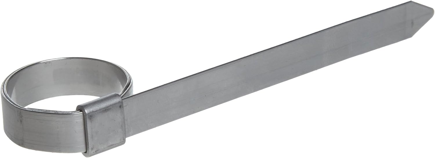 BAND-IT JS2019 Junior 3/8" Wide x 0.025" Thick, 13/16" Diameter, 201 Stainless Steel Smooth I.D. Clamp (100 Per Box)