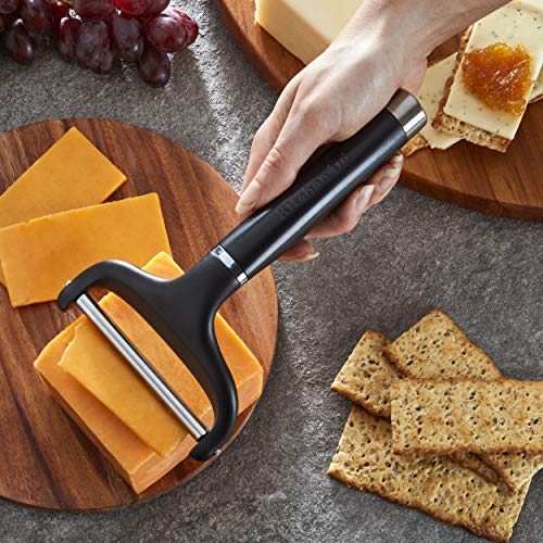 KitchenAid Fatiador de queijo gourmet, tamanho único, preto