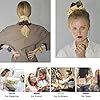 Scrunchies Hair Ties for Women - Big Silk Satin Sc... #4