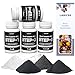 3LB Rock Tumbler Grit and Polish Refill Set, 4-Step Professional Polish Rock Tumbler Grit to Unlock Stunning Polished Stones. Ideal for National Geographic, KomeStone, and Other Polishers and Tumblers