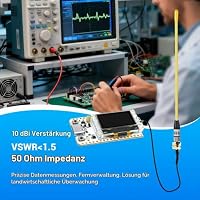Meshtastic LoRa Antenne 868MHz 10dBi, 2er Set 17cm SMA-Stecker & IPX Kabel – Ansicht 3