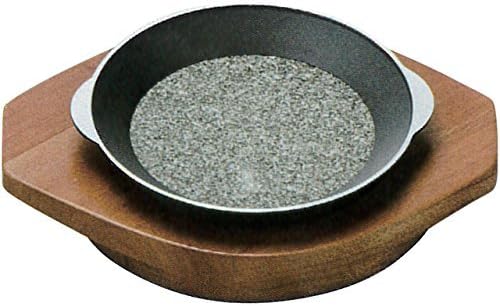 5-1002-4 Pot Mat, Brown, 8.5 x 6.4 x 0.9 inches (21.7 x 16.3 x 2.4 cm), Wood