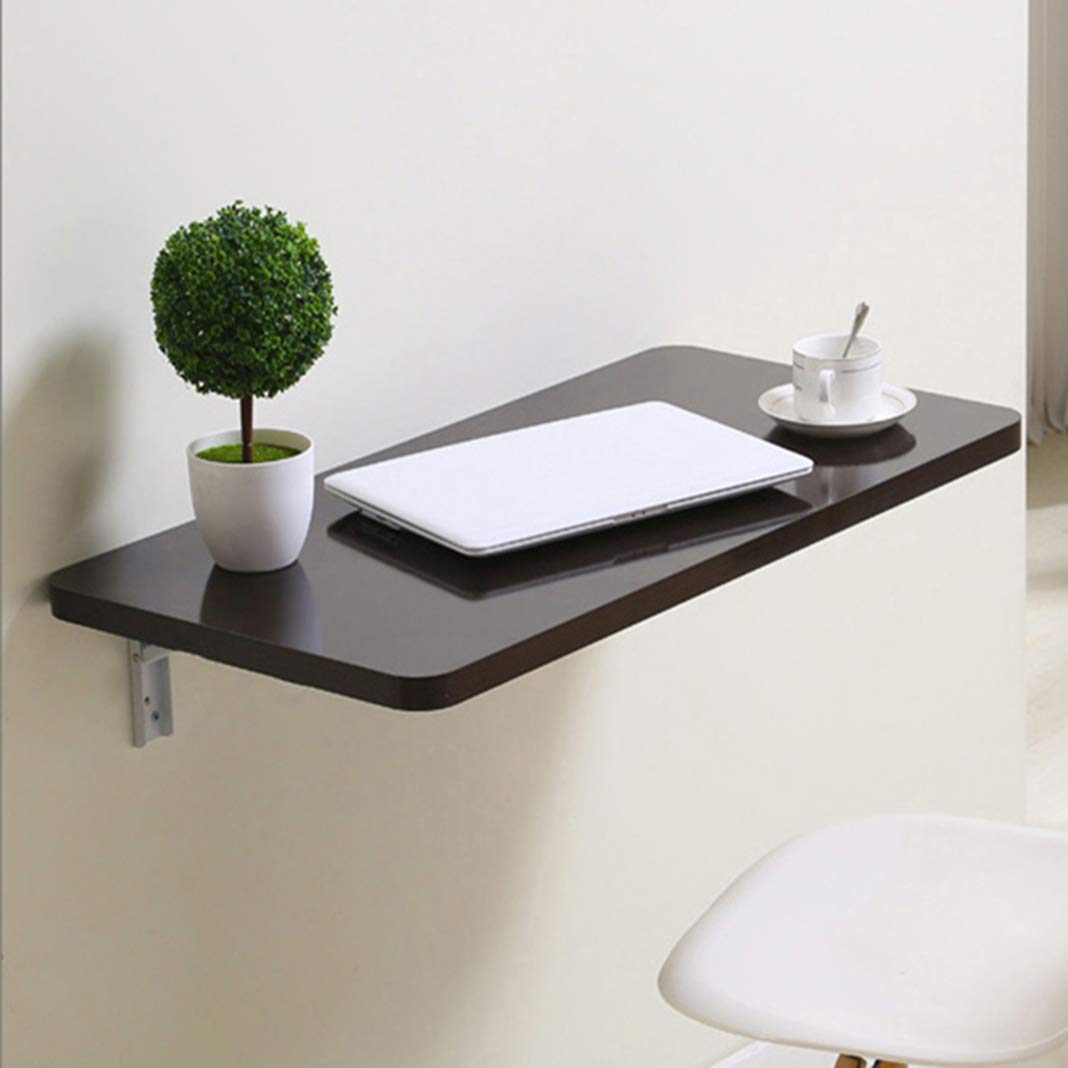 Table suspendue peu encombrante pour petit espace bureau ou cuisine