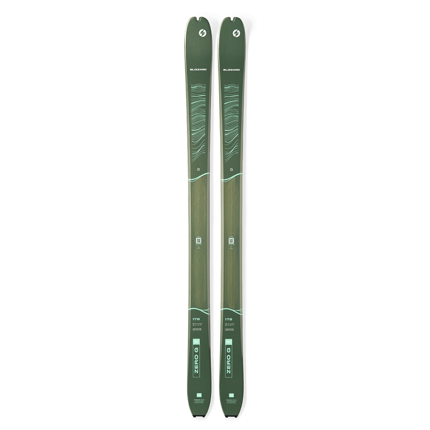 Blizzard - Skis (sans Fixations) Zero G 96 W Vert Femme - Femme - Taille 171 - Vert