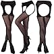 KHUFUZI Pack mit 5 Stilen für Damen, sexy Dessous, Mesh, Babydoll, Nachtwäsche, dehnbar, Strumpfhosen, Geschenk für Freundin oder Frau, 5 Sets, 38-44