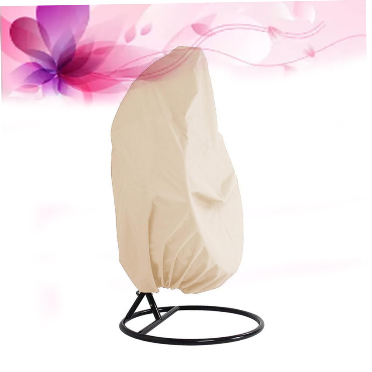 SUPVOX 1Pièce Housse de Chaise Suspendue pour Jardin Protection Extérieure Pluie UV Vent Beige