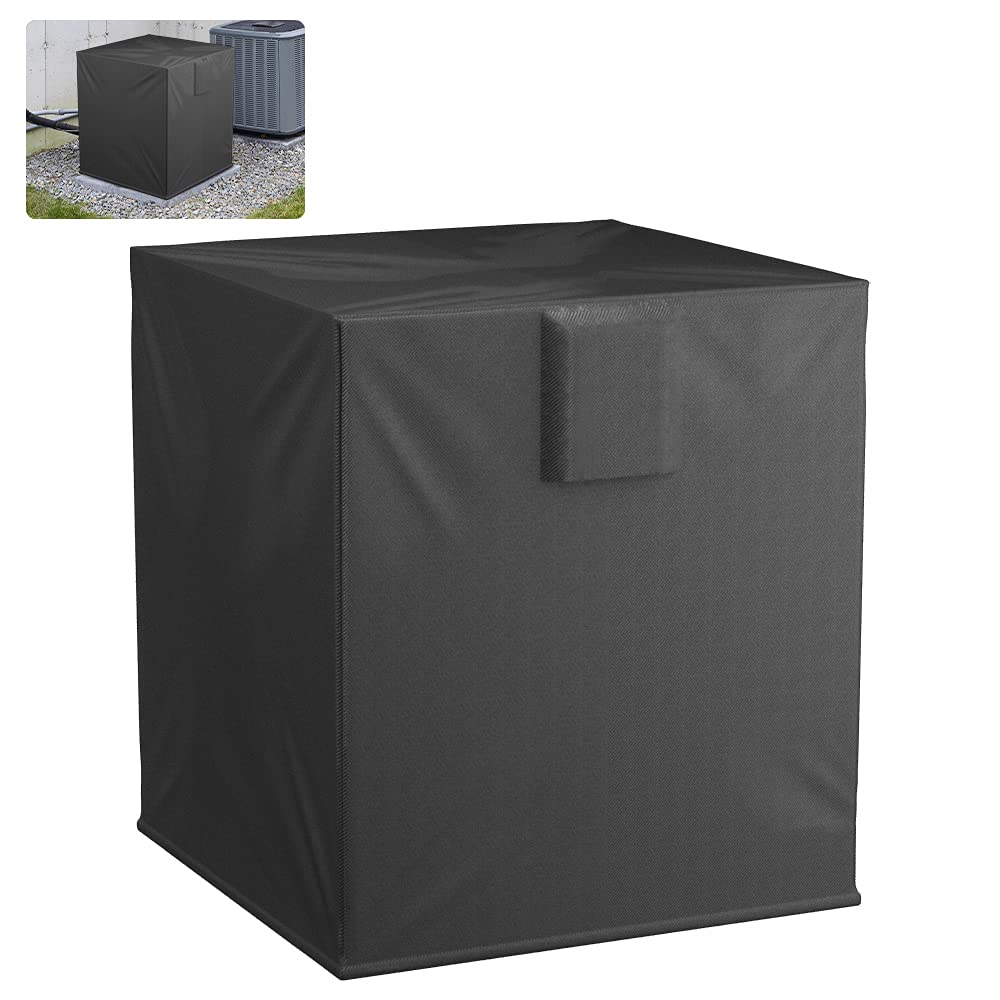 BEWAVE Air Conditioner Cover for Outside Units, Waterproof Durable Duty Outdoor Square Air Condition Covers Fits up to 32X32X36 inches