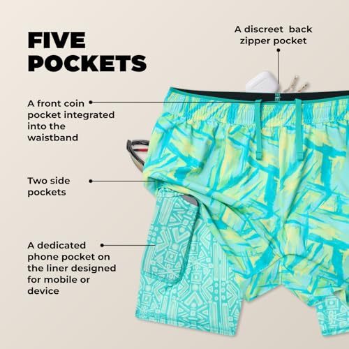 Image of Chubbies Ultimate Training Shorts - Men's Gym Shorts and Activewear, Anti-Chafing Compression Liner, Elastic Waist, 5 Pockets