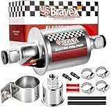 E8012S Electric Fuel Pump - Inline fuel pump Low Pressure 5-9 PSI, 12V Fuel pump Electric Fuel Pump 12v for Carburetor Lawn Mower Transfer Pump