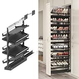VinLeap 4-15 Tier Pull-Out Shoe Rack