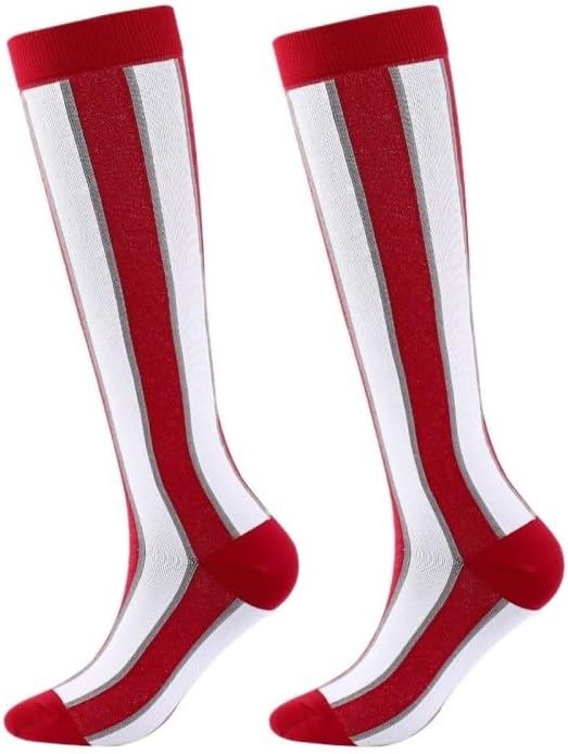 Sports compression stockings, sports socks, elastic pressure for Circulation, Athletic Recovery & Travel