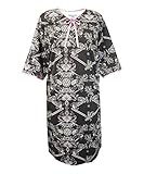 Open Back Night Gown For Ladies - Assisted Dressing Hospital Gown - Perfect Paisley LGE