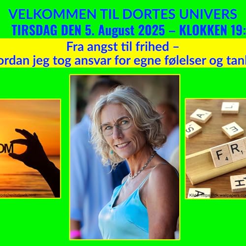 Fra angst til frihed. Hvordan jeg tog ansvar for egne følelser og tanker. Podcast Por arte de portada