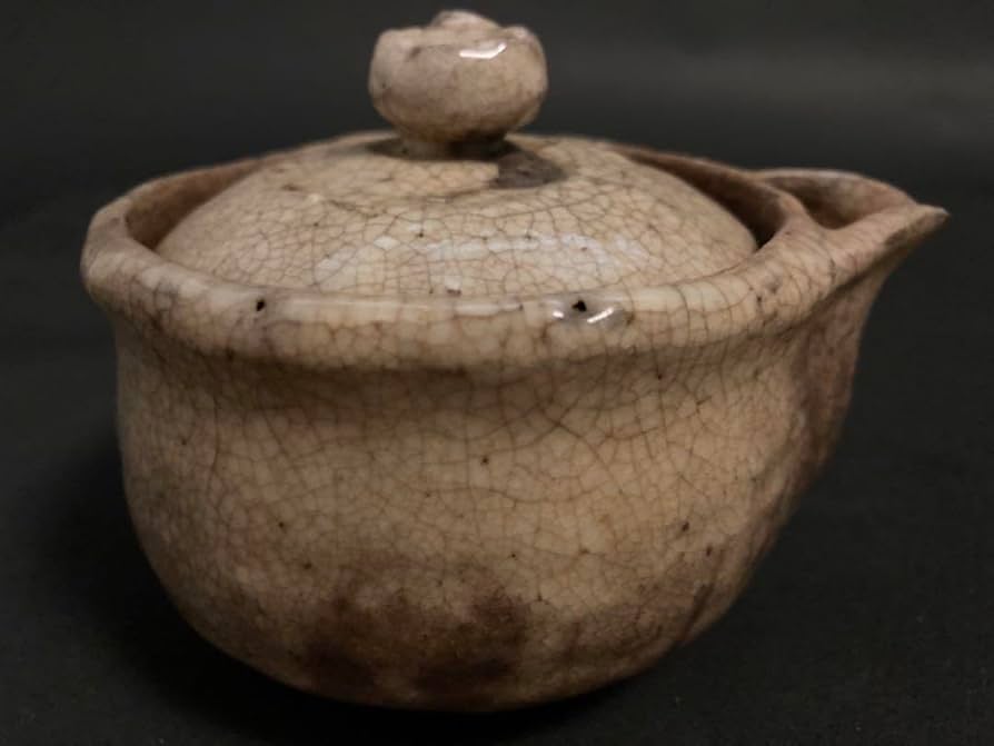 2790 萩焼　宝瓶　4客 Amazon.co.jp: 骨董 萩焼 宝瓶 茶道具 煎茶道具 茗瓶 泡瓶 茶注