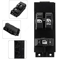 Vista 2 de Electrical Window Switch Button Window Control Switch/Fit for Chevrolet Silverado GMC Sierra Electric Master Lifter Adjust Button 15054161 15753934