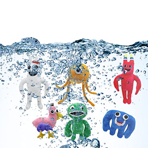 Sokmrus 6Pcs Garden Of Banban Plush,10 Inches Garden Of Ban Ban Jumbo Josh Plushies Toys,Soft Monster Horror Stuffed Figure Doll For Fans Gift,Soft Stuffed Animal Figure Doll For Adult And Kids #TOP4