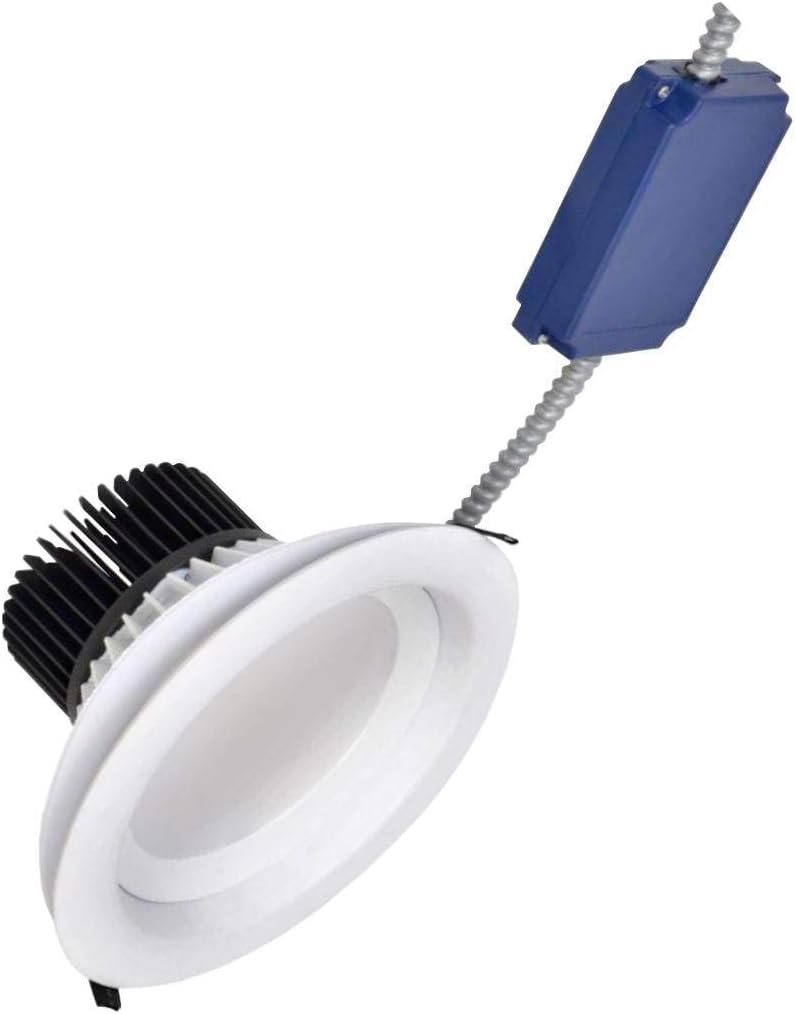 Sylvania UltraLED RT8 7.48 in. 4000K New Construction or Remodel Non-IC Rated Recessed Integrated LED Kit (1-Pack), White