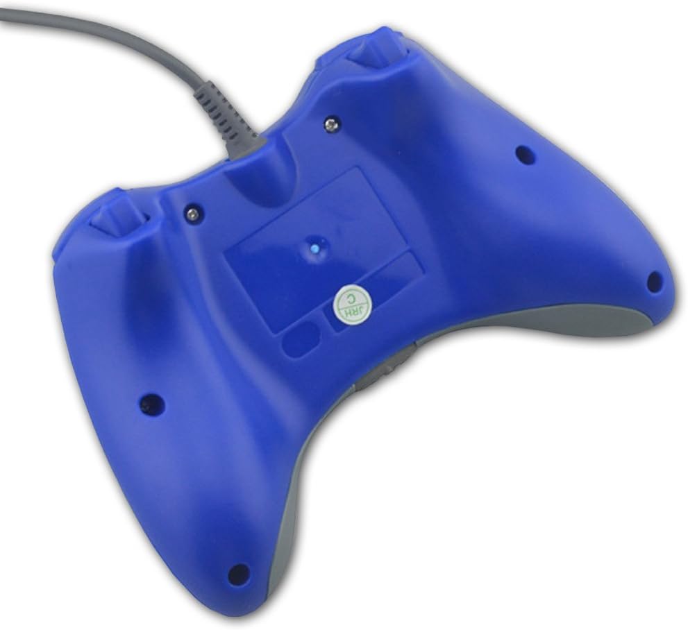 Meco Wired USB Game Pad Controller Joypad for Microsoft XBOX 360 PC Windows Blue