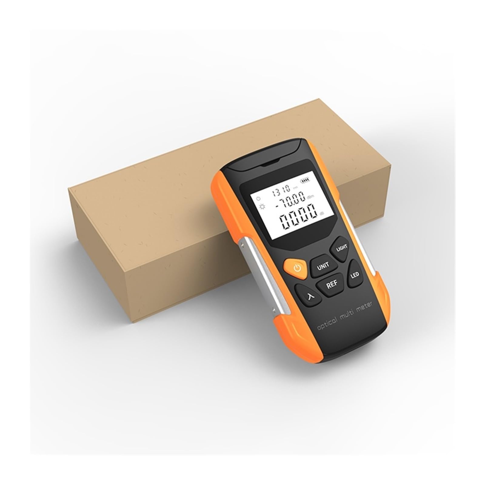 CVFRDD G9 High-Precision 1577nm Optical Power Meter 9 Wavelengths OPM MINI FTTH Fiber Optics Instrument AA Batter(-70 to 6)