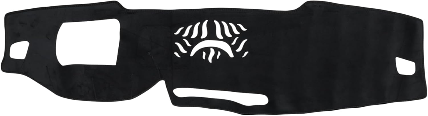 Dashboard Cover for BMW 7-Series 2016-2020 with Hud Dash Cover Mat Carpet Center Console Dash Cover Mat Car Interior Flannel Black 1 Pcs