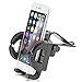 Visor Mount - iKross Clip On Sun Visor Mount Holder Car Kit - Black For Apple iPhone 6S 6S Plus / Samsung Galaxy S7 / S6, S7 Edge/S6 Edge / HTC One M9 (2015)