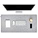 Produktbild FORMGUT Schreibtischunterlage Filz, Laptop Unterlage, Desk Mat (90x30 cm - Hellgrau) - Mauspad XXL, Unterlage Schreibtisch Unterlegmatte, Tischunterlage