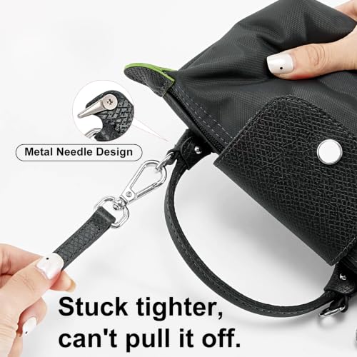 Image of Jiesinlov Leather Bag Shoulder Strap Replacement Crossbody Adjustable Conversion Kit Fit for Mini Pouch