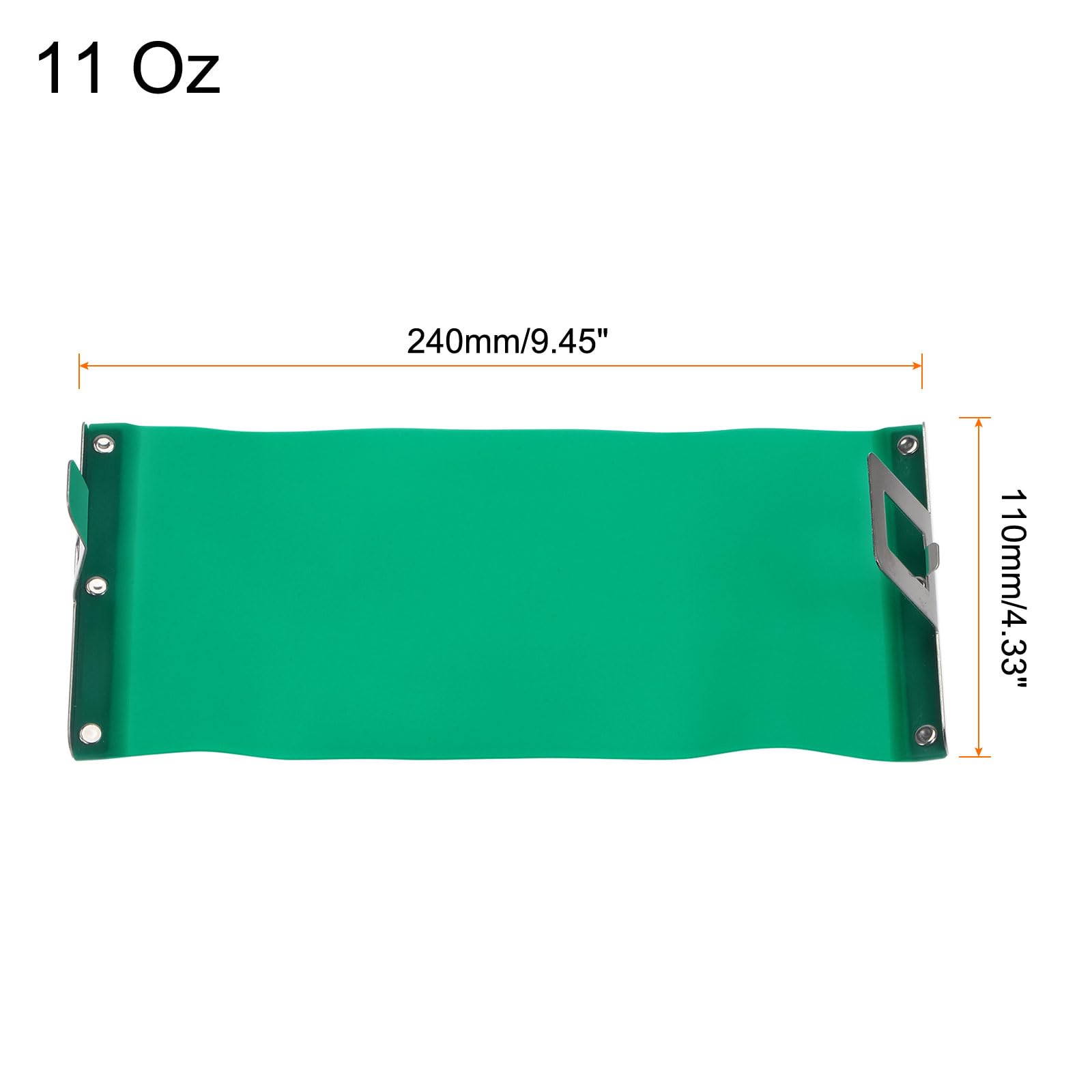 HARFINGTON Silicone Mug Clamp 11 Oz 3D Sublimation Silicone Cup Wrap Fixture for Printing Heat Transfer Machine, Green
