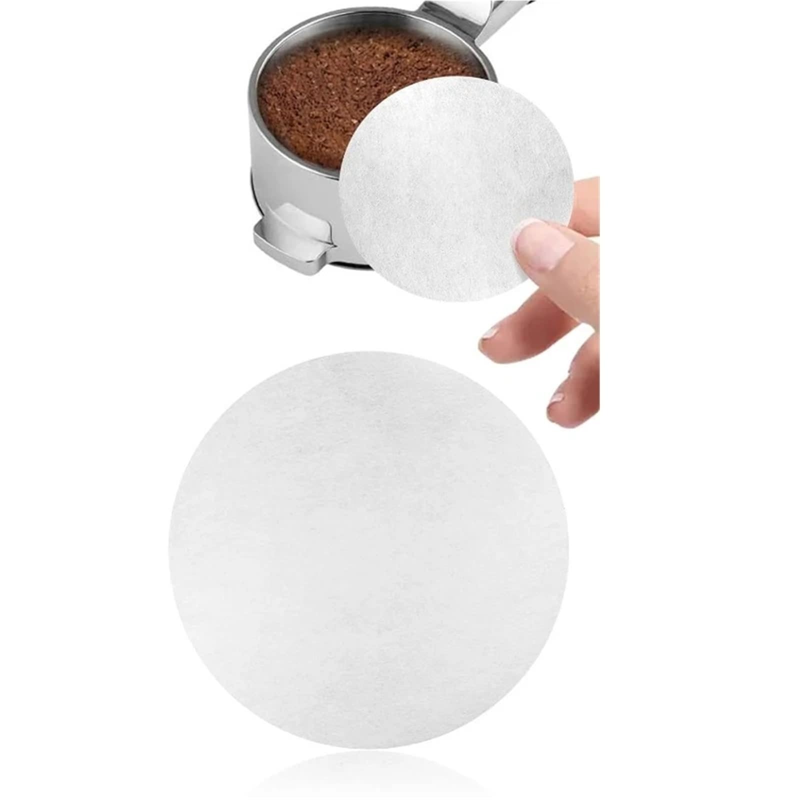 1500 filtros de papel for café (51,0 mm, 54, y 58, mm), compatibles con portafiltros Para Cafeteras De Goteo(54.0mm)